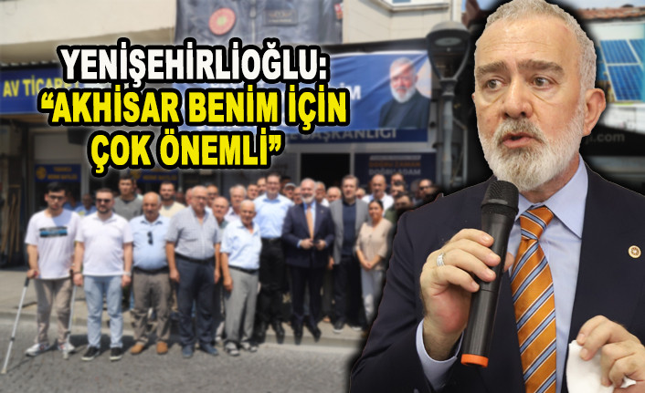 AK PARTİLİ YENİŞEHİRLİOĞLU, KAZA SONRASI İLK ZİYARETİNİ AKHİSAR’A YAPTI  