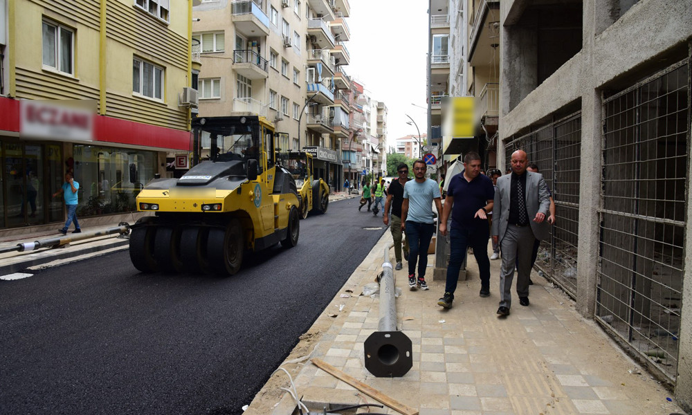 Avni Gemicioğlu Caddesi’nde Prestij Düzenlemesi bitiyor