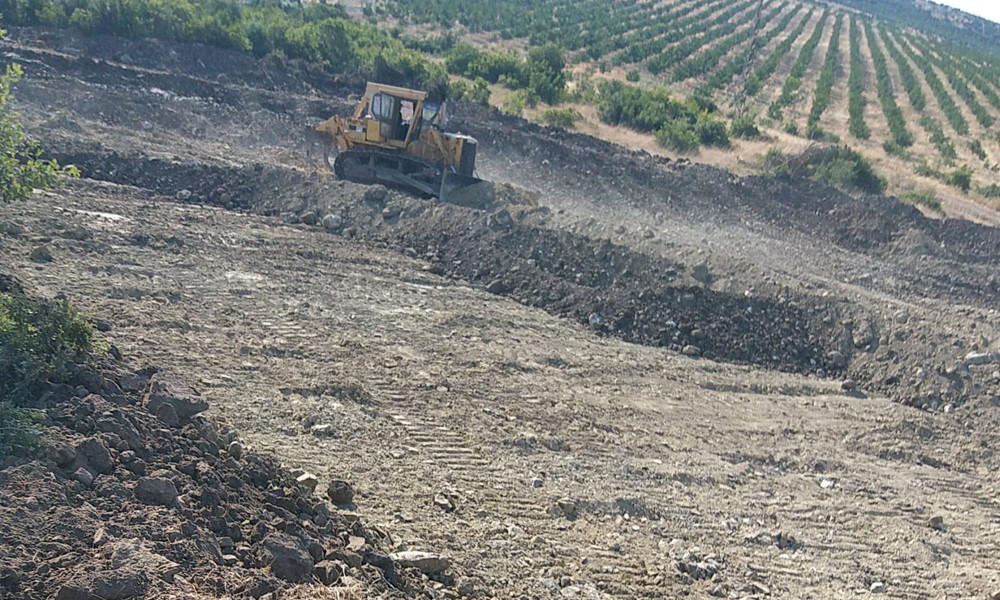 Büyükşehir, Kırkağaç Güvendik’e yeni his göleti kazandırdı