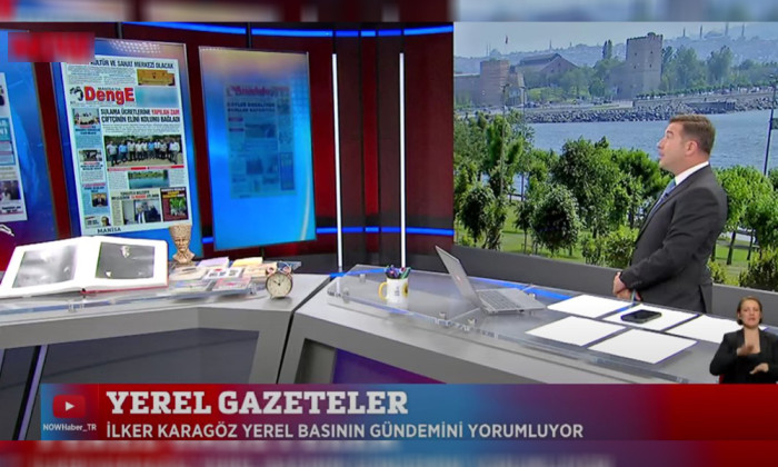 DENGE GAZETESİ'NİN ÖZEL HABERİ NOW TV'DE