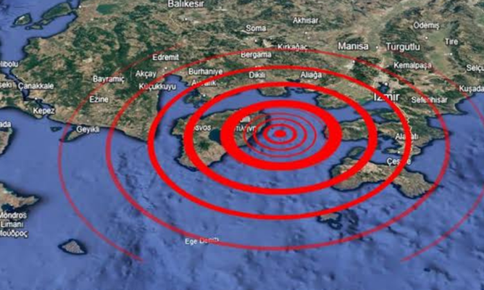 EGE DENİZİ'NDE DEPREM 