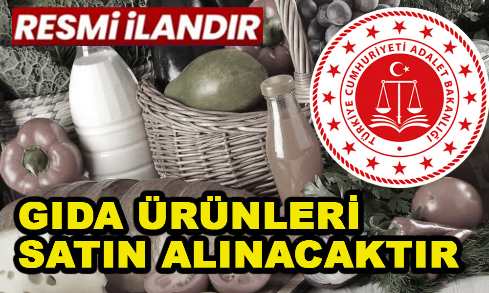 GIDA ÜRÜNLERİ SATIN ALINACAKTIR