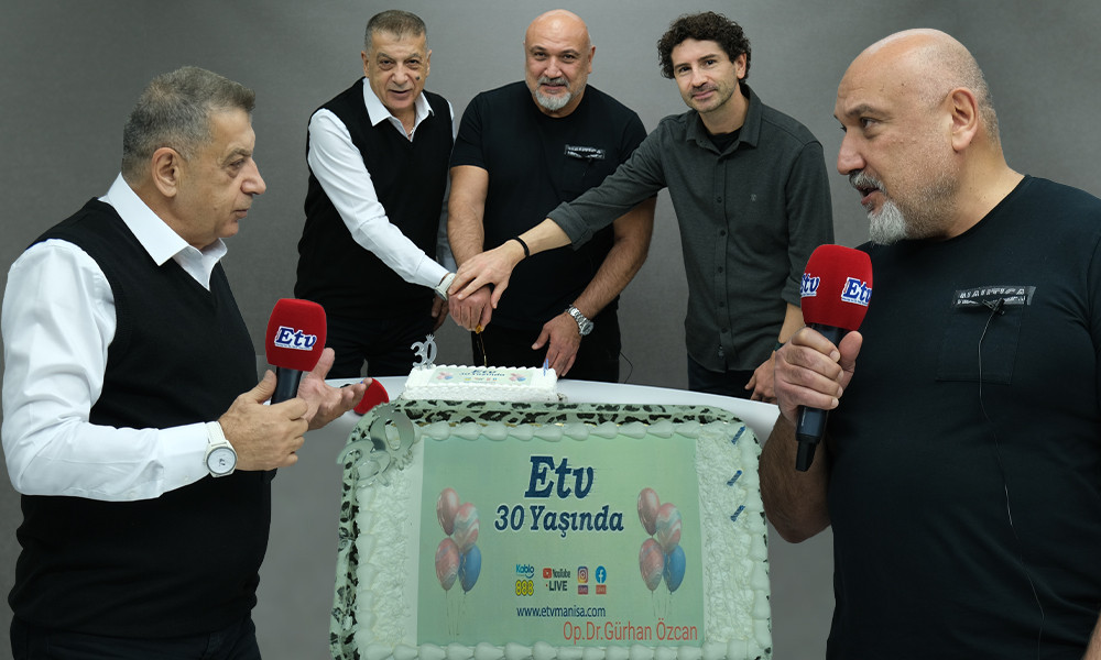 GÜRHAN ÖZCAN'DAN ETV'YE 30. YAŞ ZİYARETİ