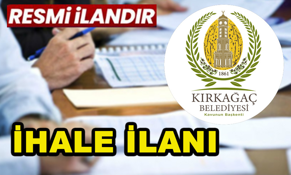 İHALE İLANI