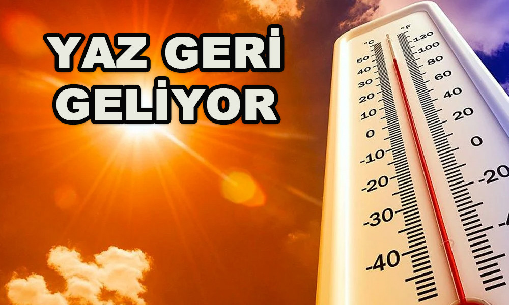 MANİSA’DA TERMOMETRELER YİNE KIRMIZIYI GÖSTERECEK