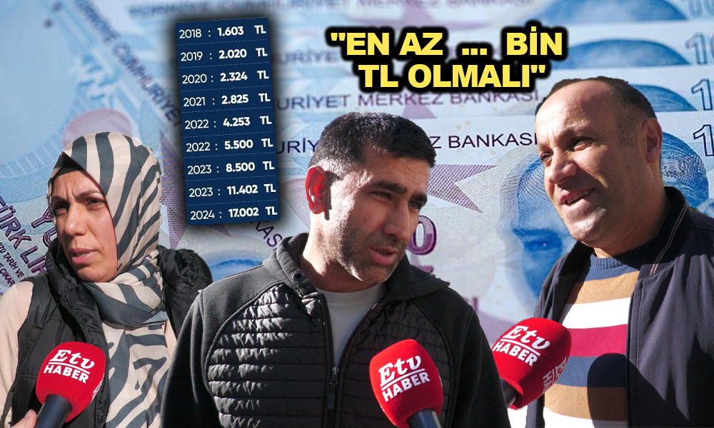 MANİSALILARA ASGARİ ÜCRETİ SORDUK: İŞTE BEKLENEN RAKAMLAR…