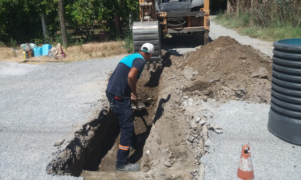 Maski’den Beyoba Mahallesi’ne ilave kanalizasyon hattı