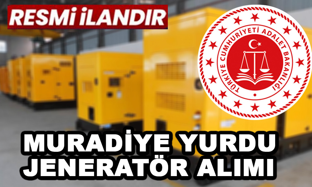 MURADİYE YURDU JENERATÖR ALIMI