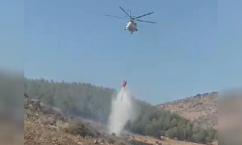 Yangın söndürme helikopteri övgüleri topladı 