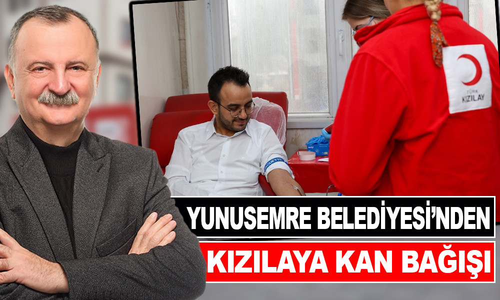 YUNUSEMRE BELEDİYESİ’NDEN ÖRNEK DAVRANIŞ 